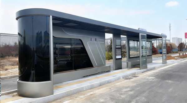 江苏东台候车亭