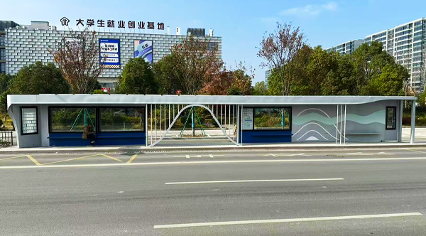 浙江台州路桥候车亭
